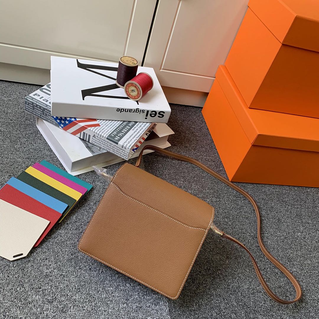 에르메스 룰리스18 골드브라운 금장 에버컬러